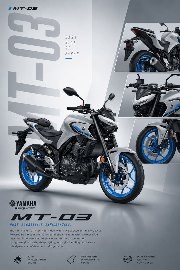 Yamaha MT-03 ice storm .2026